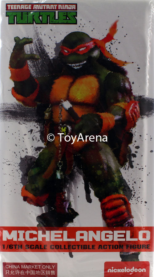 DreamEX 1/6 Scale Teenage Mutant Ninja Turtles Michelangelo Action Figure - Collectible TMNT Toy for Fans & Display