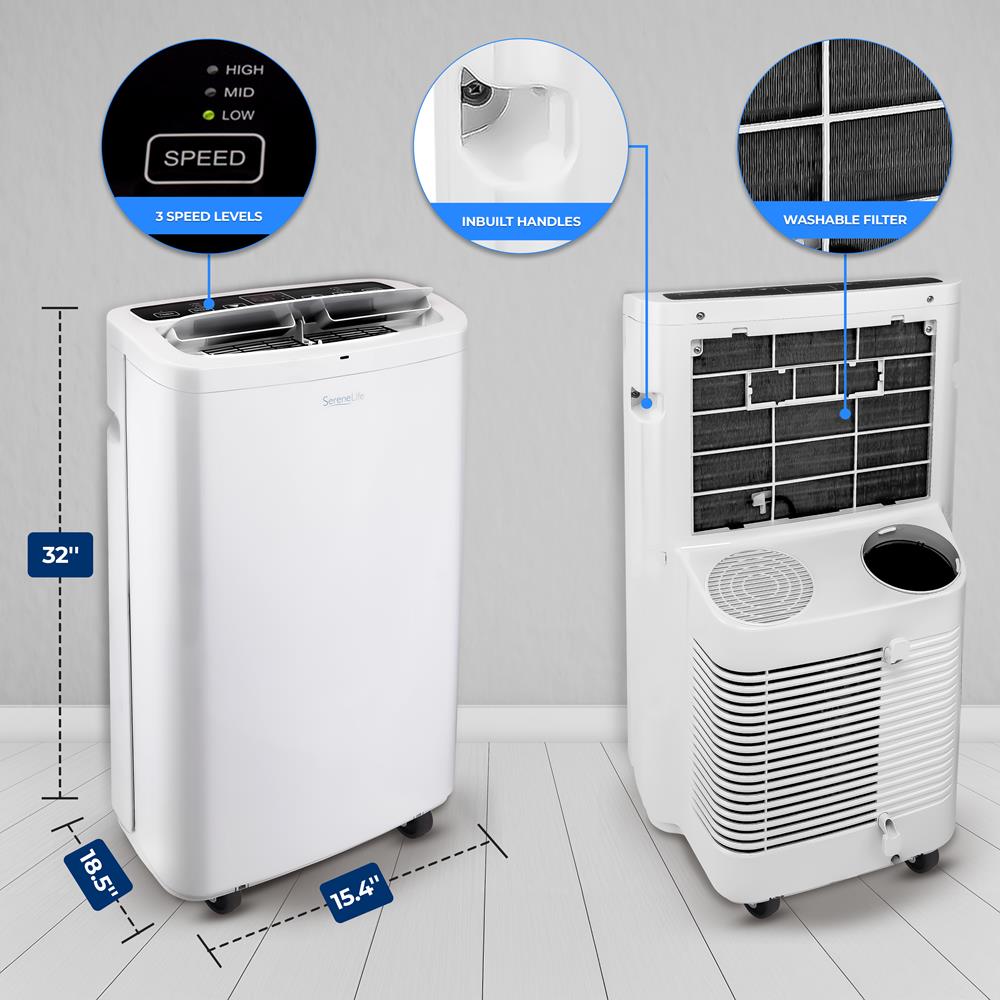 Best Portable Air Conditioner for Home & Office - Quiet Cooling Unit with Remote Control - Perfect for Bedrooms, Living Rooms & Small Spaces