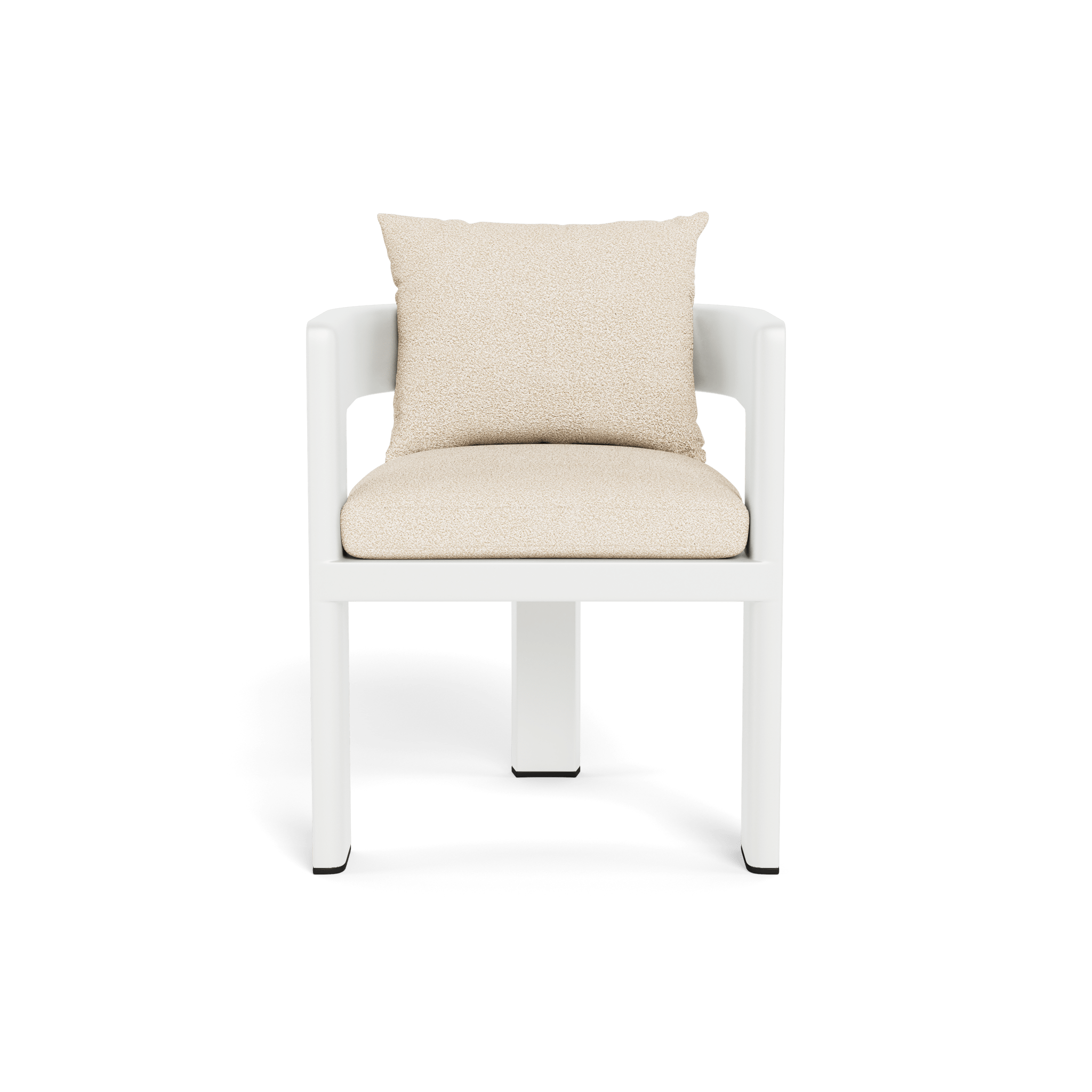 Victoria Aluminum Dining Chair - Modern Outdoor Patio Furniture for Garden, Poolside & Restaurant Use