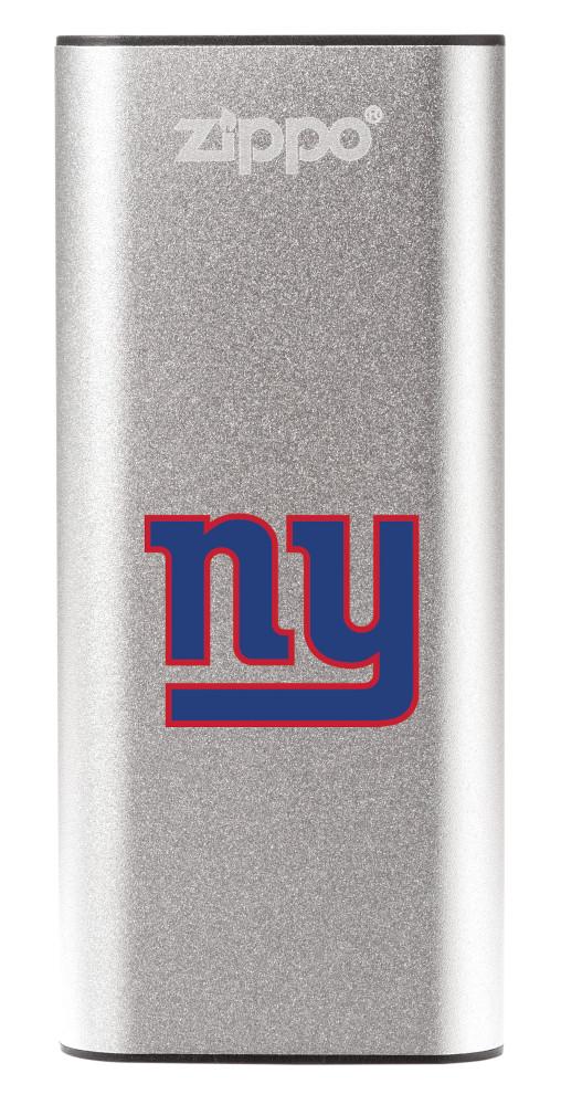 NFL New York Giants Official Licensed HeatBank® 3 Rechargeable Hand Warmer - Portable USB Hand Warmer for Winter Sports, Camping & Outdoor Activities