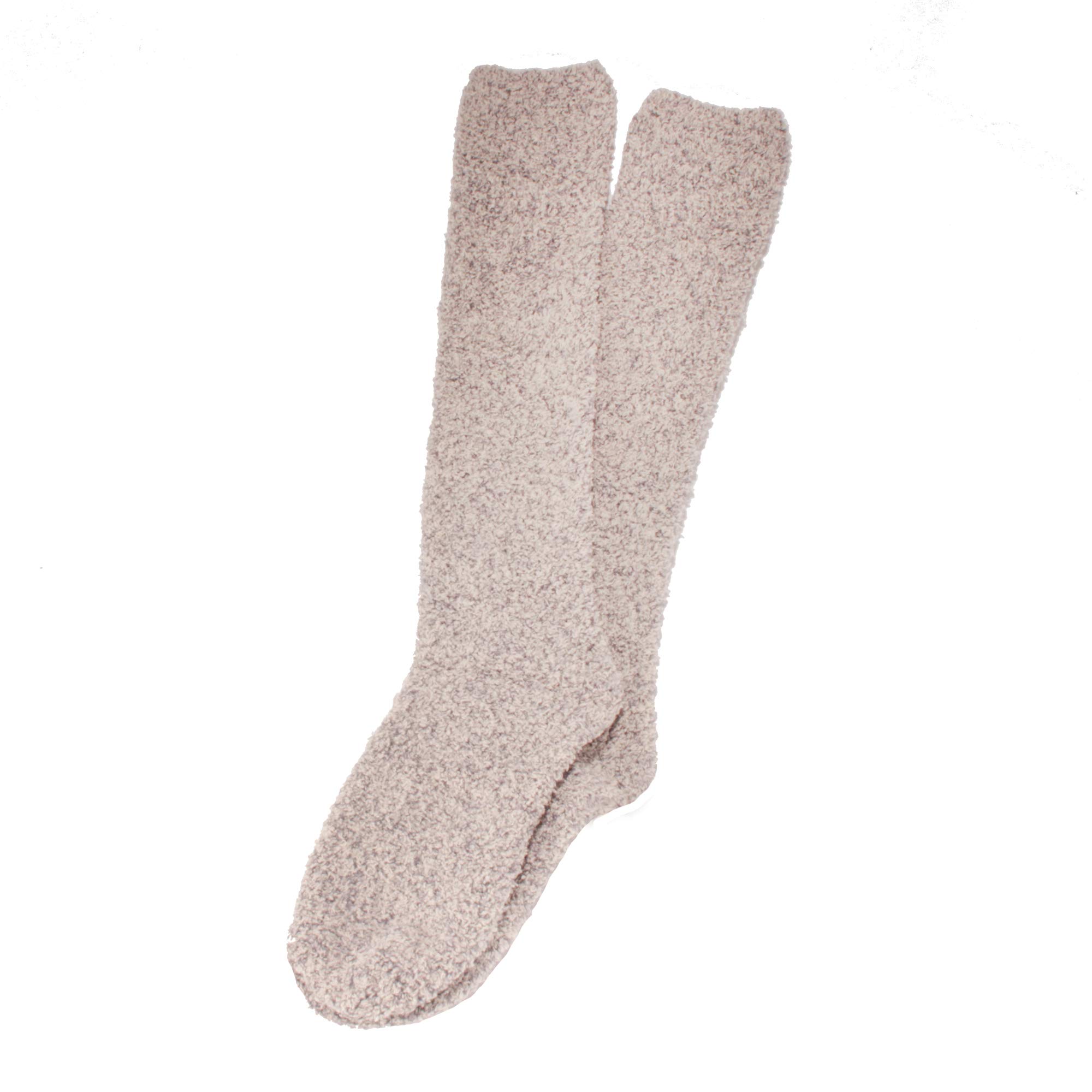 Women's Fuzzy Feather Soft Cozy Knee High Socks - Warm Winter Boot Socks for Women, Perfect for Cold Weather, Home, Office & Outdoor Activities