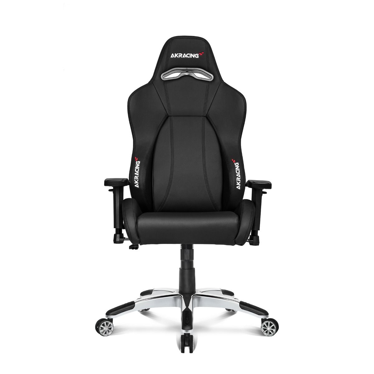 AKRACING Premium V2 Gaming Chair - Ergonomic Office Chair with Adjustable Lumbar Support & Headrest - Black - Perfect for PC Gaming, Home Office & Esports Setup