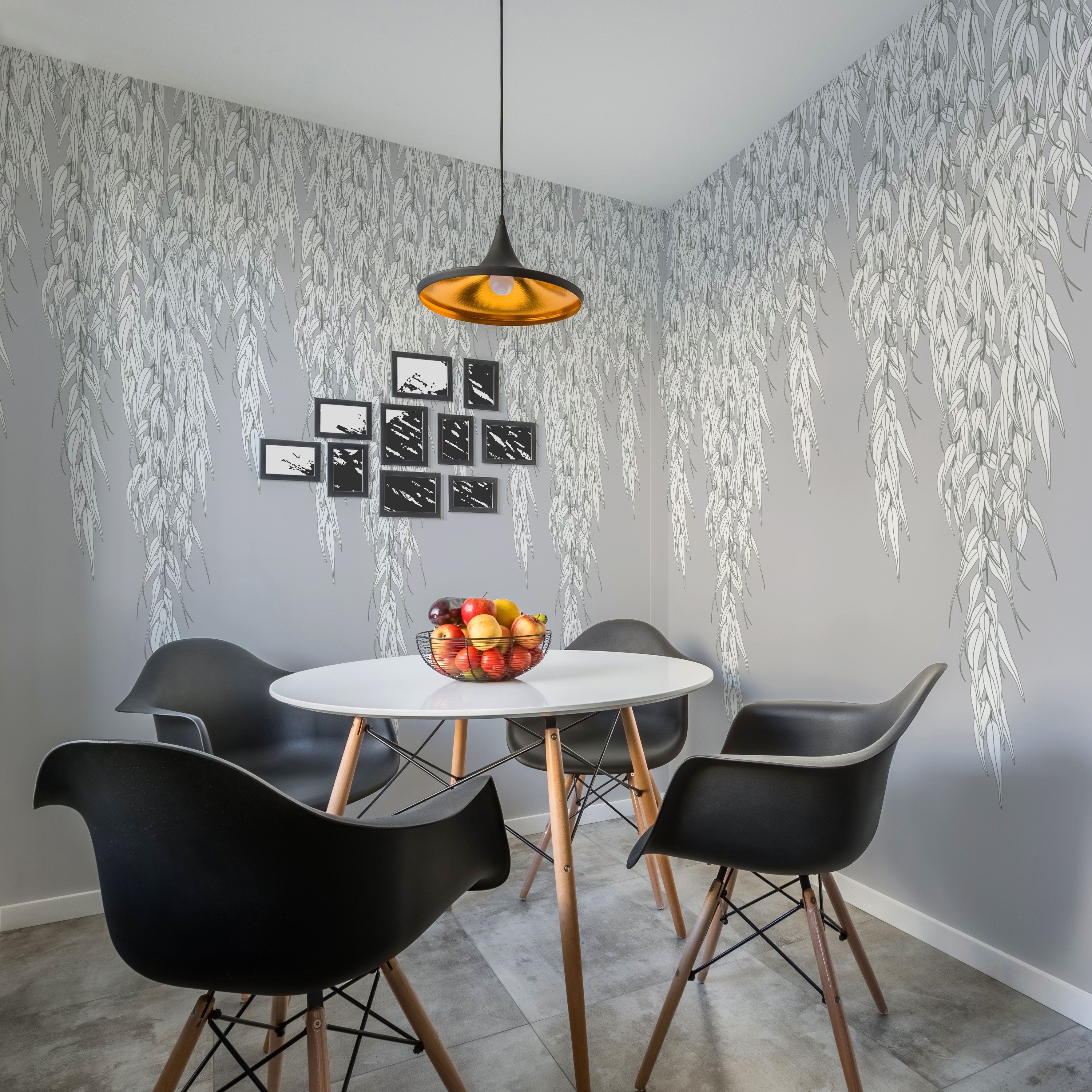 Willow Frost Wallpaper - Premium Peel and Stick Wallpaper for Home Decor | Perfect for Bedrooms, Living Rooms & Offices