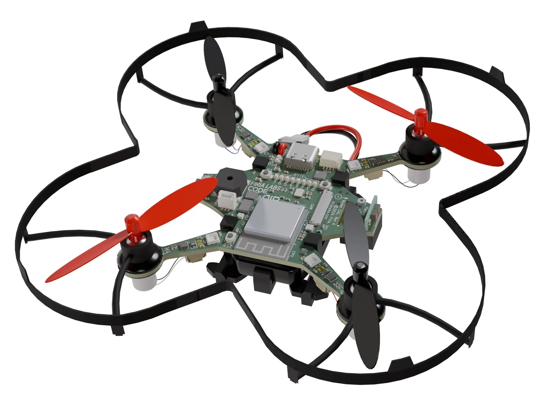 Firia Labs CodeAIR Python Coding Kit for Kids - Learn to Program Drones with Python - Perfect for STEM Education & Classroom Activities