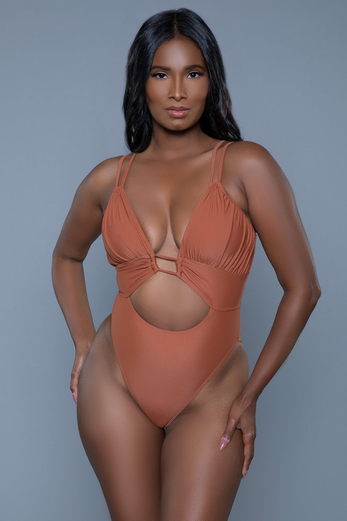 BeWicked Women's Evelyn Swimsuit 2385 - Sexy One Piece Bathing Suit for Women, High Cut Design, Tummy Control - Perfect for Beach, Pool Party & Summer Vacation