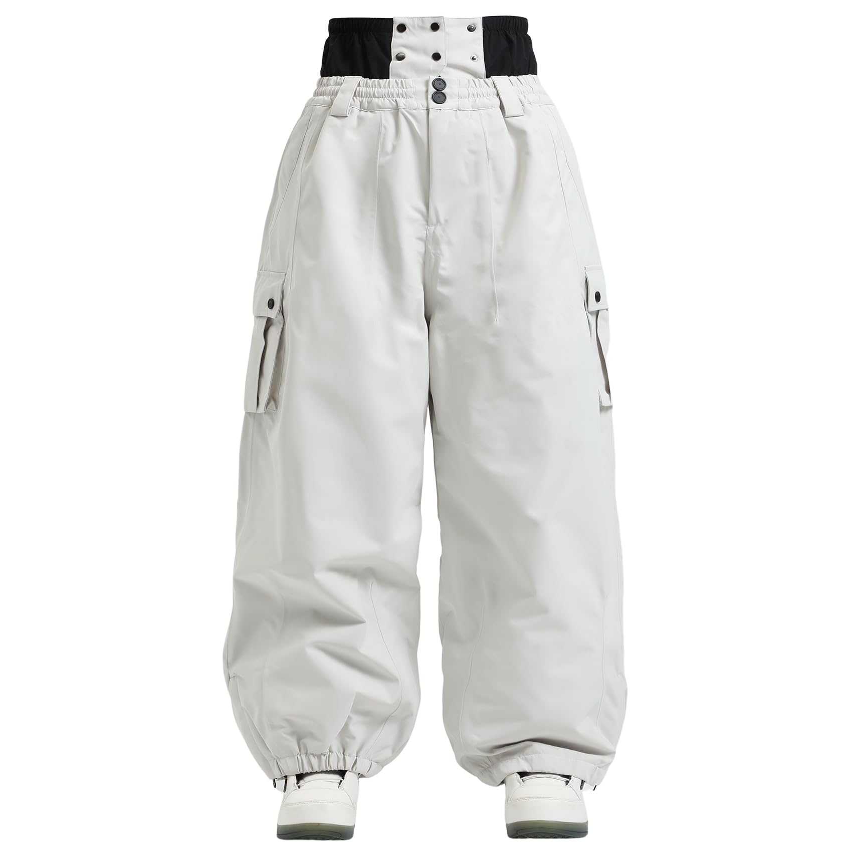 Men's & Women's Waterproof Snowboard Pants - Insulated Winterproof Loose Fit Ski Pants for Snowboarding & Outdoor Activities | Perfect for Skiing, Snowboarding & Winter Sports