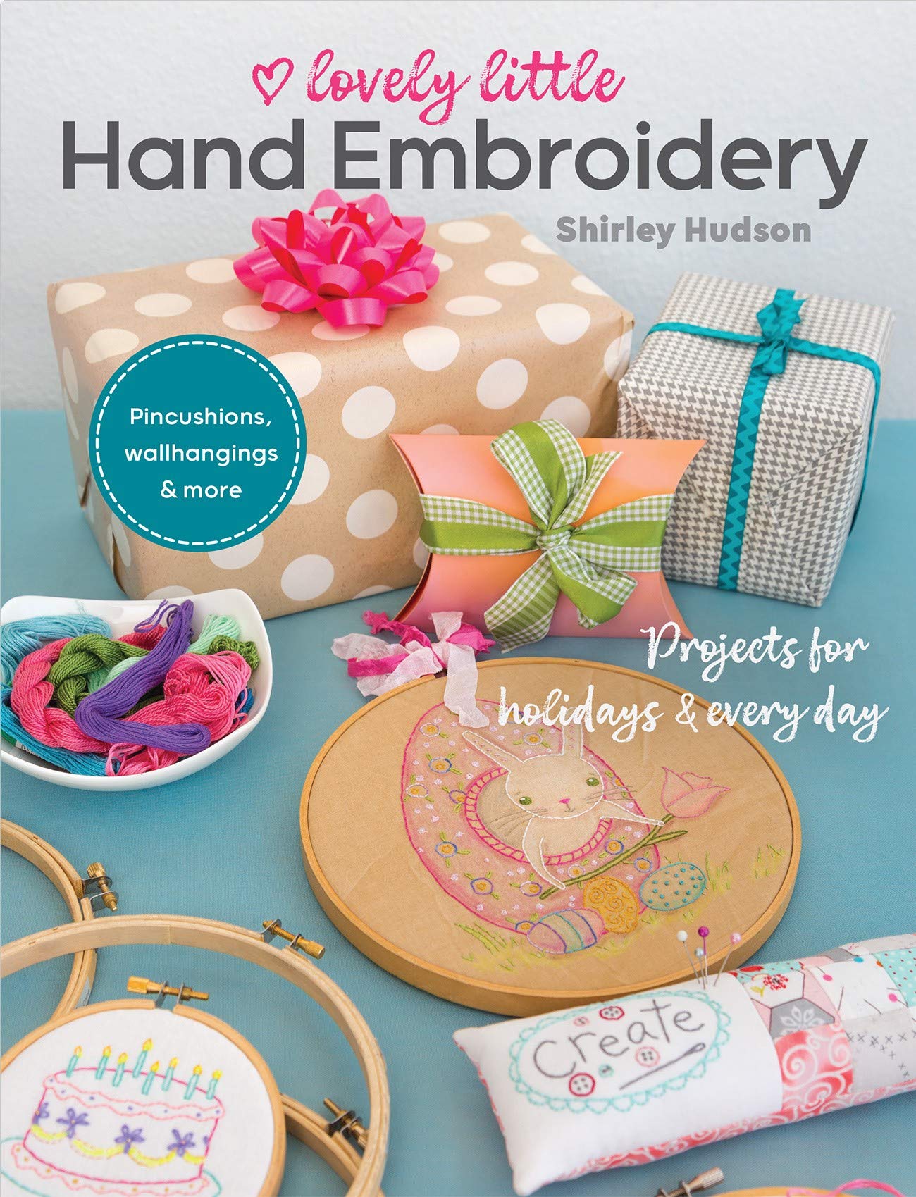 Beautiful Handmade Embroidery Kit for Beginners - DIY Floral Embroidery Patterns with Hoop, Thread & Needles - Perfect for Home Decor, Gifts & Craft Projects
