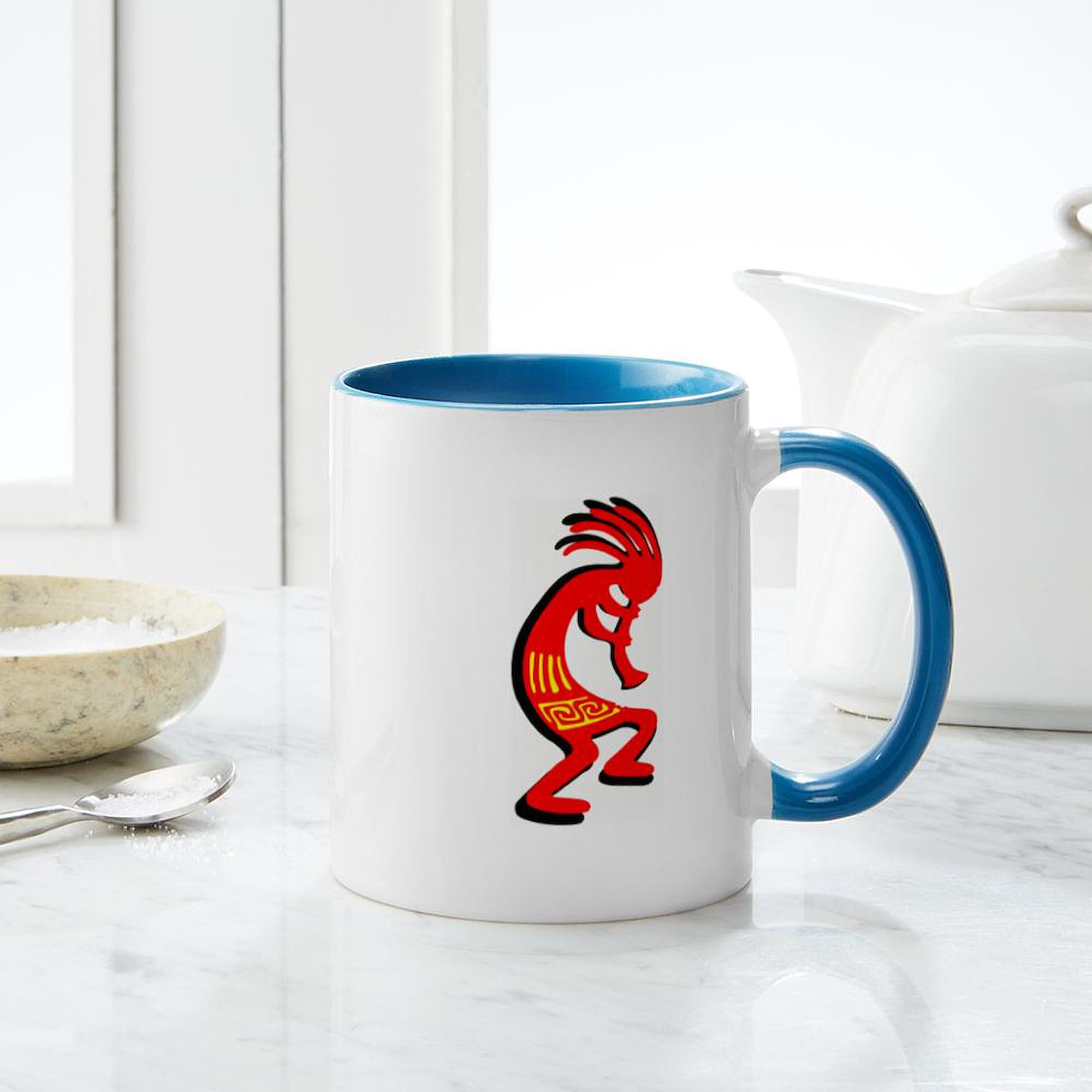 KOKOPELLI 11 oz Ceramic Coffee Mug (325 ml) - Perfect for Home, Office & Gifts | CafePress