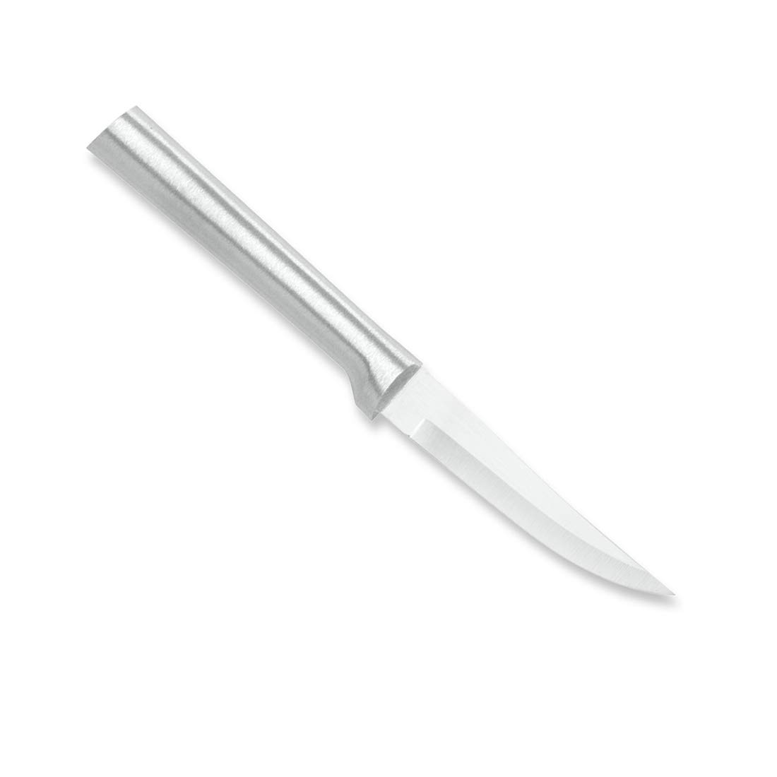 Premium Rada Cutlery Heavy Duty Paring Knife Set - 2 Pack Stainless Steel Kitchen Knives with Silver Ergonomic Handle - Perfect for Peeling, Slicing Fruits & Vegetables, Food Prep