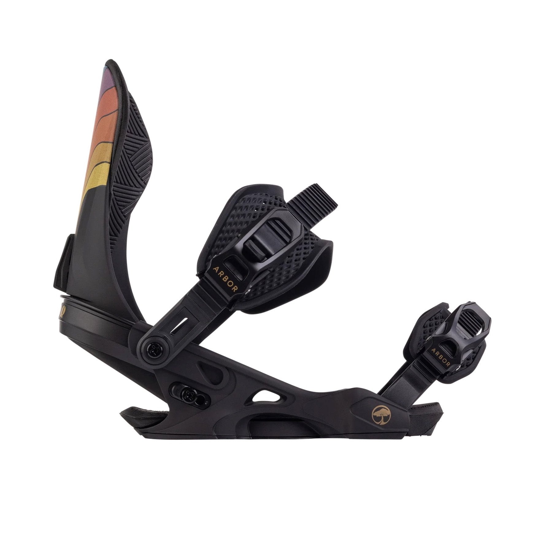 Arbor Women's Sequoia Hillary Jane Snowboard Bindings 2025 - Lightweight & Responsive for All-Mountain Riding - Perfect for Freestyle, Powder & Park Performance