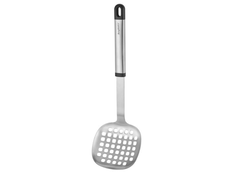 BergHOFF Essentials 13-Inch Stainless Steel Skimmer - Professional Kitchen Strainer for Frying, Cooking & Baking - Perfect for Restaurants, Home Chefs & Food Enthusiasts