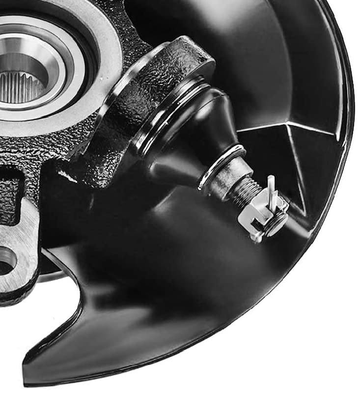 2003-2005 Honda Civic 1.7L L4 Steering Knuckle & Wheel Hub Bearing Assembly - Front Left Driver Side Replacement Part for CNG & Petrol Models - Perfect for Suspension Repair & Wheel Bearing Replacement