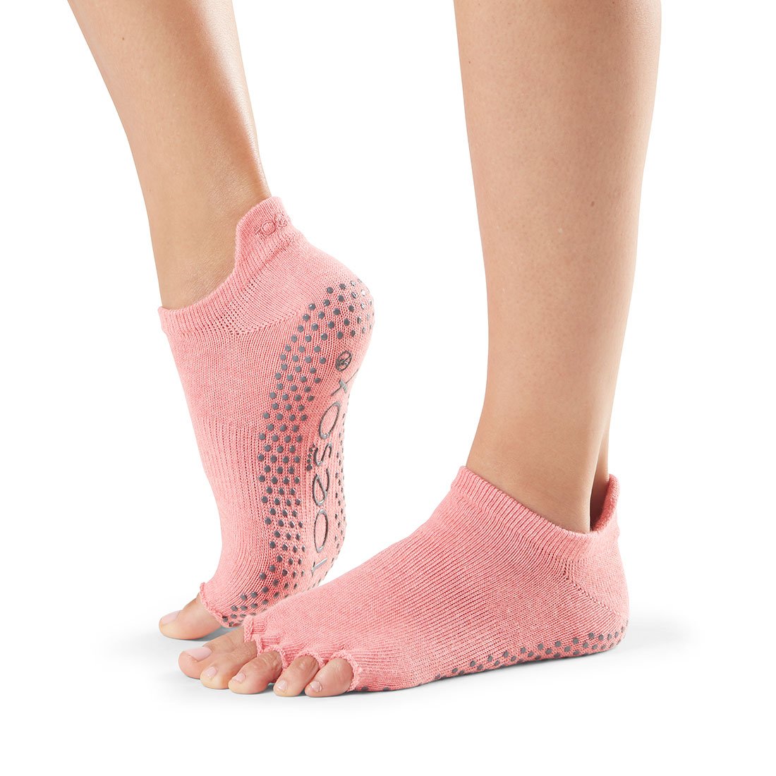ToeSox Low Rise Grip Socks for Yoga, Pilates & Barre - Non-Slip Workout Socks with Arch Support for Women