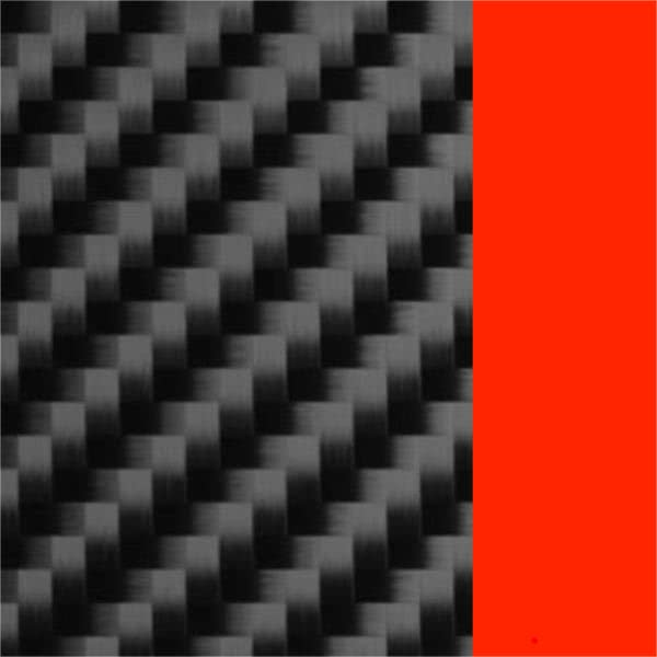 Cabron Fiber w/ Red Strip