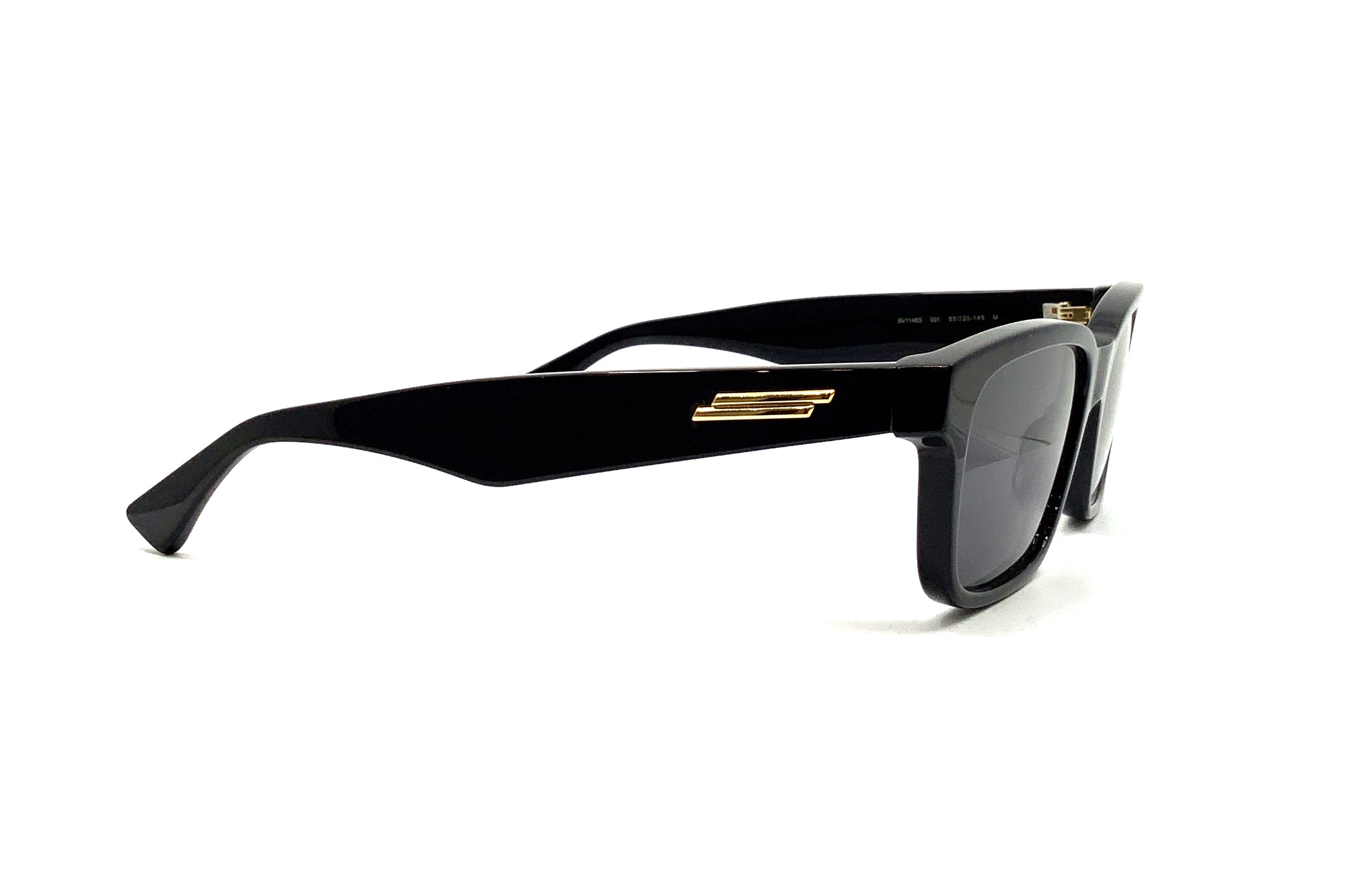 Bottega Veneta BV1146S (001) Sunglasses - Luxury Designer Shades for Men & Women | Perfect for Outdoor Activities, Travel, and Fashion Accessories