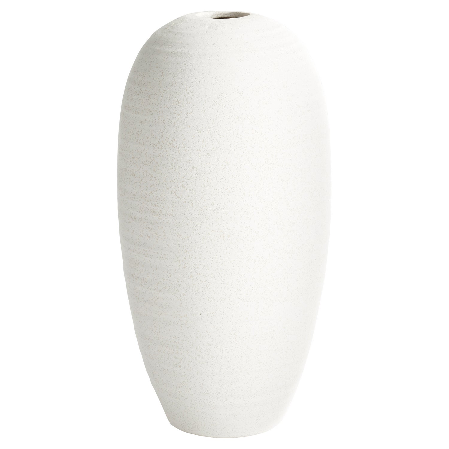 Cyan Design 11202 Perennial Vase - Large White Ceramic Flower Vase for Home Decor, Wedding Centerpieces & Living Room Table Decor
