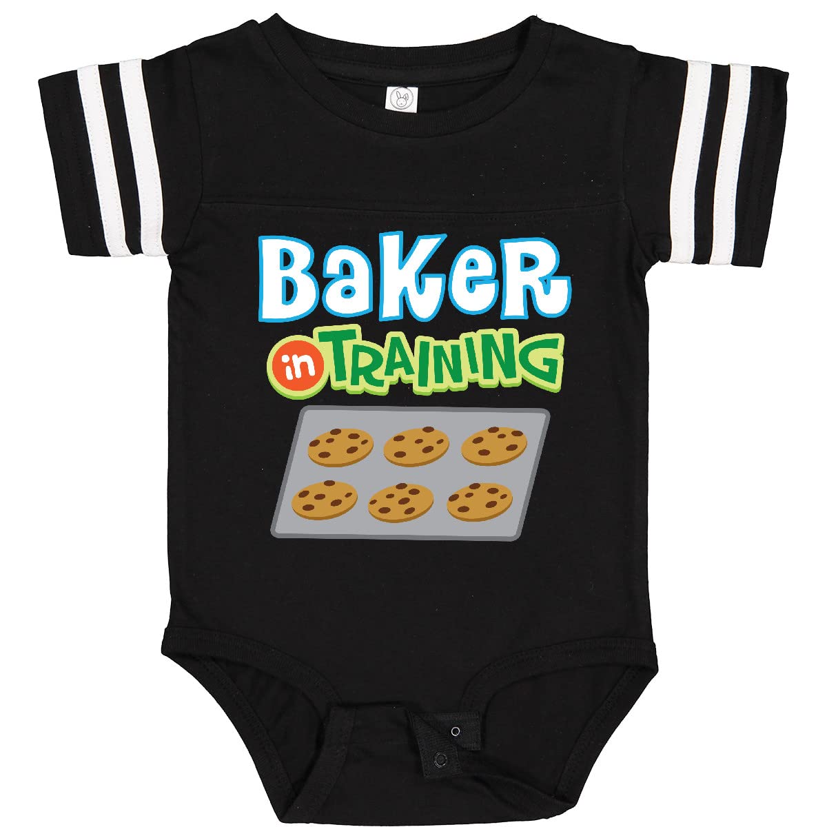 Inktastic Baker in Training Baby Bodysuit - Cute Baking-Themed Onesie for Infants & Toddlers - Perfect for Baking Classes, Birthday Parties & Family Cooking Moments
