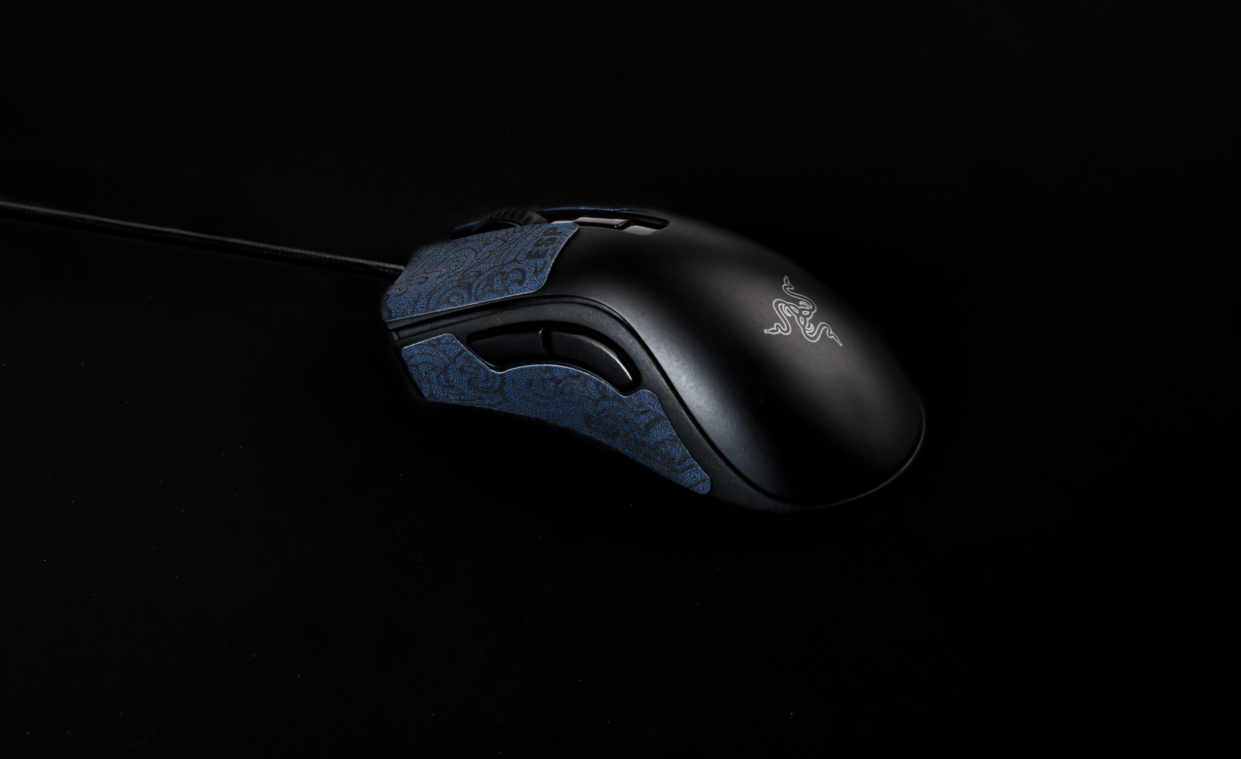 eSports Tiger Gaming Mouse Grip Tape for Razer Deathadder V2 Mini - Non-Slip, Enhanced Control for FPS, MOBA & Competitive Gaming