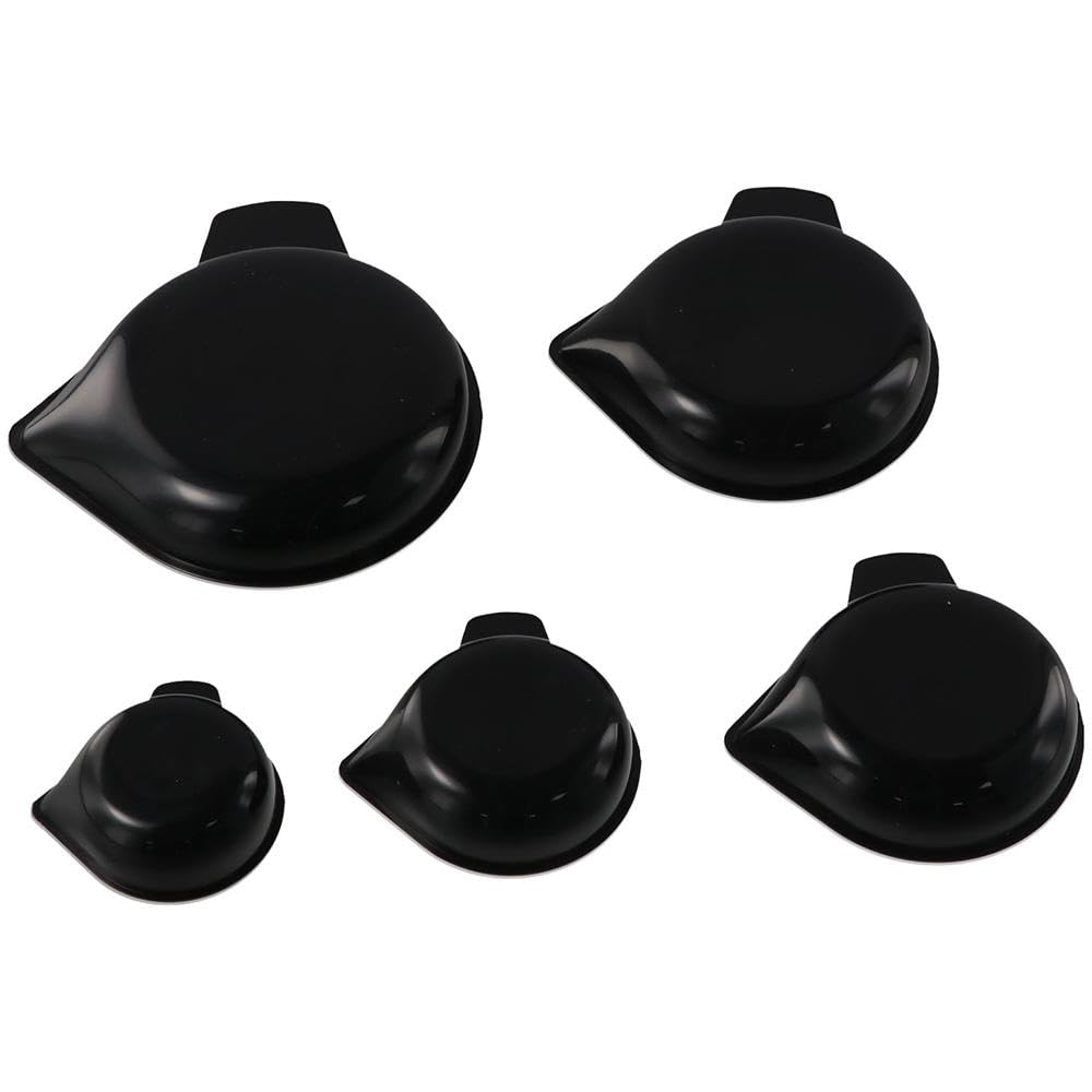 5-Piece Plastic Weighing Pans Set - 5 Different Sizes for Precise Measurement | Laboratory Equipment for Powders, Liquids, Gems & Chemicals | Ideal for Science Labs, Jewelry Making & DIY Projects
