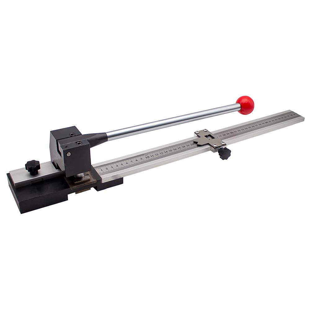 Manual PVC Creasing Matrix Cutting Machine 10-500mm - Resin Substrate Indentation Mould Cutter for Cardboard, Paper & Packaging Die Cutting | Perfect for DIY Crafts, Bookbinding & Packaging Projects