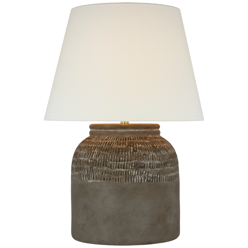 Indra Medium Table Lamp - Modern LED Nightstand Lamp with USB Port, Adjustable Brightness for Bedroom, Living Room, and Office Lighting