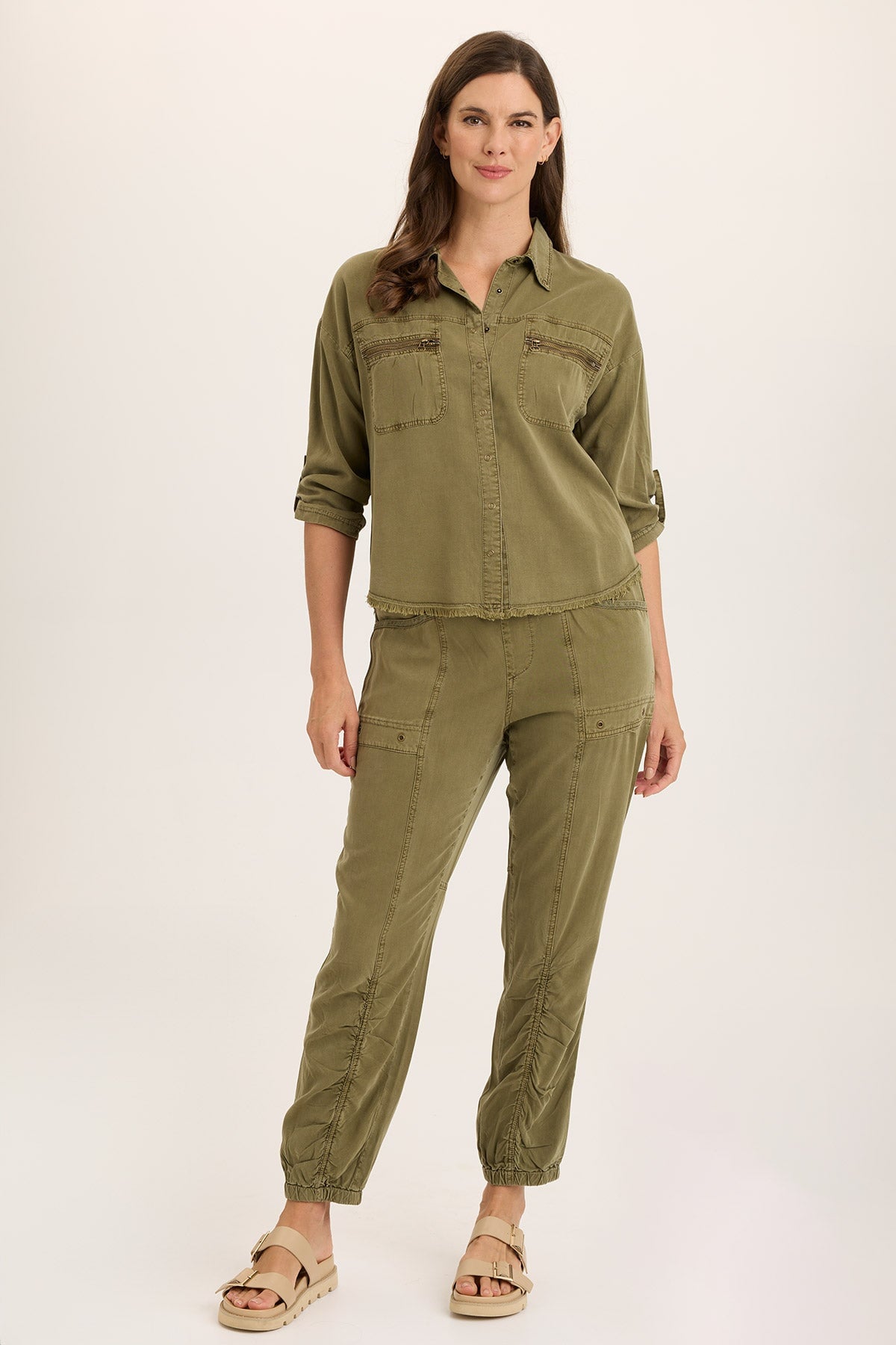 Knapp Twill Utility Button Up Shirt for Men - Durable Workwear & Casual Style | Perfect for Outdoor Activities, Office Wear & Everyday Comfort