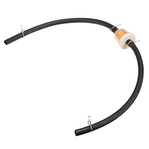 2-Pack Spedy Fuel Petrol Inline Filter Hose Pipe with Clips for 2-Stroke Mini Moto Dirt Bike - Compatible with Most Small Engine Vehicles (Perfect for Off-Road Racing & ATV Maintenance)
