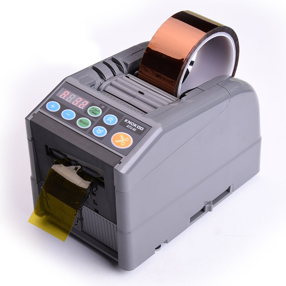 KNOKOO ATD-60 Automatic Tape Dispenser for Masking, Packing & Shipping Tapes - Heavy Duty Tape Gun for Home, Office & Warehouse Use