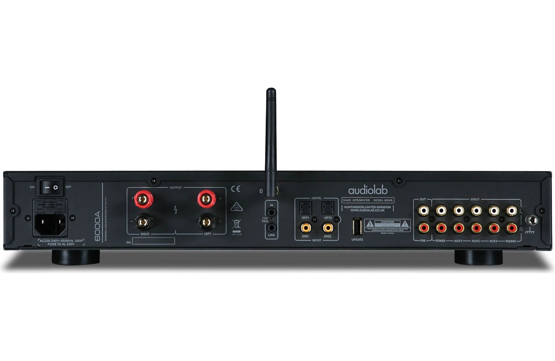 Audiolab 6000A Integrated Stereo Amplifier - Hi-Fi Audio System for Home Theater, Music Listening & Audiophile Setup