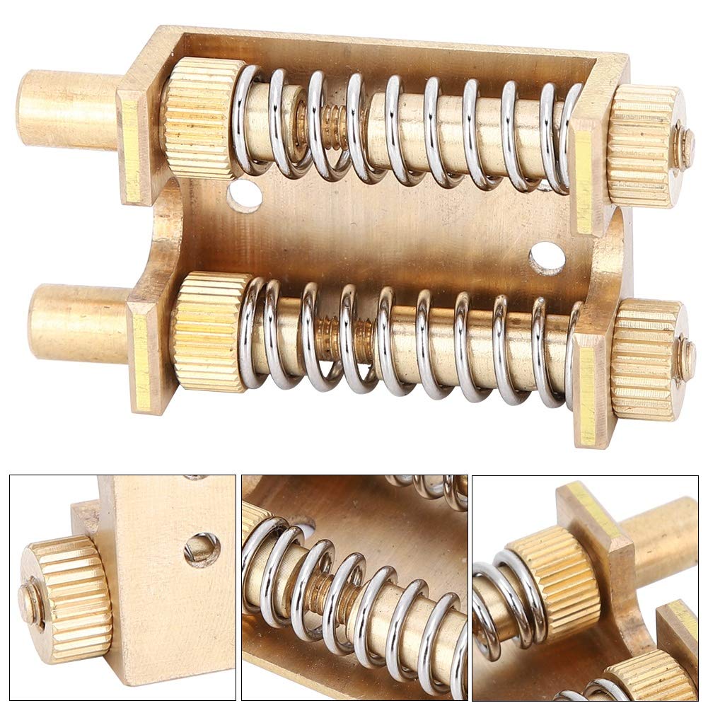 VRidge Spring Stabilizer Bridge System - Double Copper Rod for ST Electric Guitar String Instrument Parts | Perfect for Enhanced Tone Stability & Sustain in Rock, Blues & Metal Performances