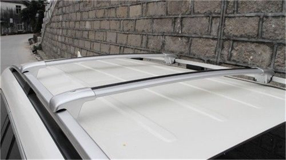 Lockable Adjustable Silver Roof Rack Cross Bars for Mercedes Benz GLS 2019-2020 | Heavy Duty Luggage Carrier | Perfect for Road Trips, Camping & Outdoor Adventures