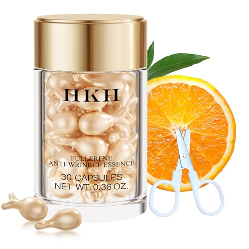Vitamin C Oil with Scissors