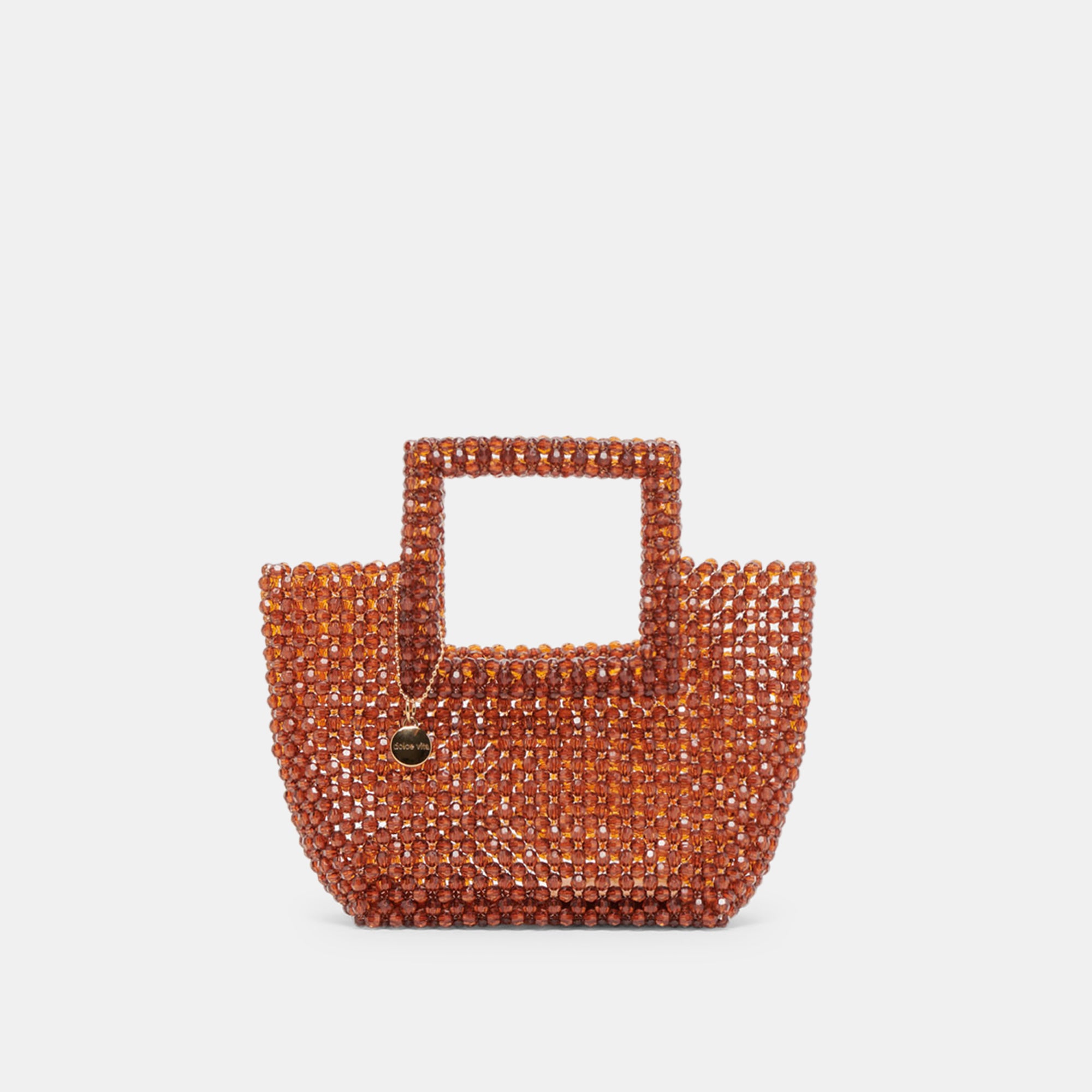 Marel Handbag with Amber Beads - Stylish Women's Crossbody Purse for Casual Outings, Parties & Date Nights
