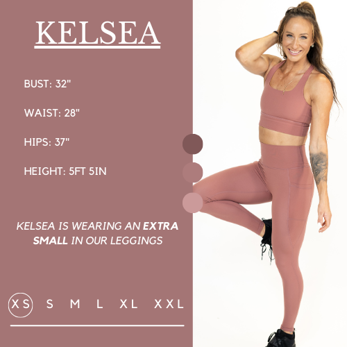 High Waist Yoga Leggings for Women - Soft Stretchy Workout Pants | Blush Pink | Perfect for Gym, Running & Lounge Wear