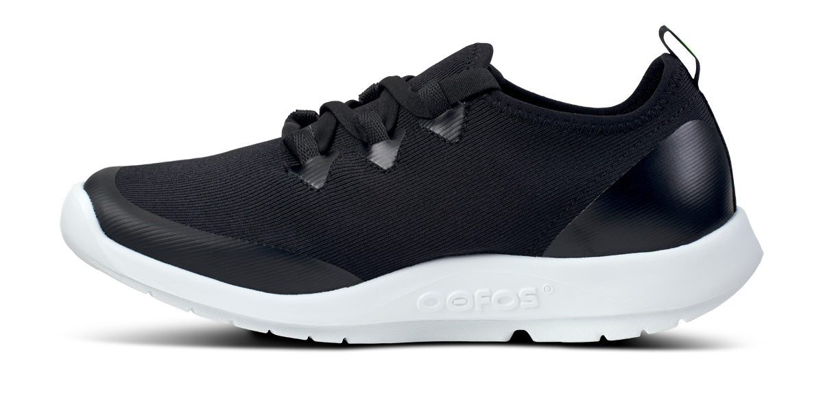 Women's OOmg Sport Low-Top Sneakers - White & Black | Lightweight Running Shoes for Women | Perfect for Gym, Workouts & Casual Wear