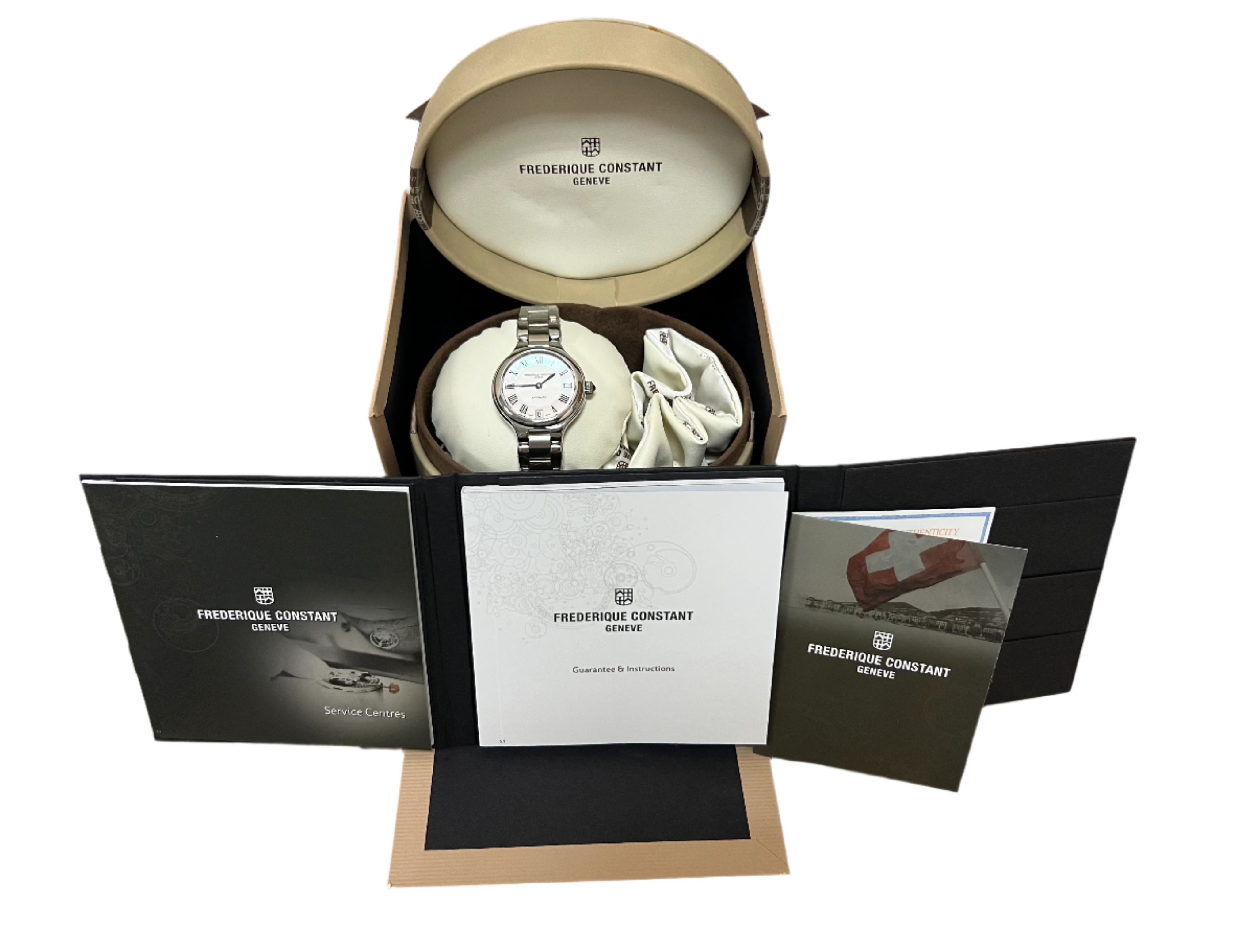 Frederique Constant Classics Stainless Steel Women's Watch - Elegant Dress Watch for Business, Formal Events & Special Occasions