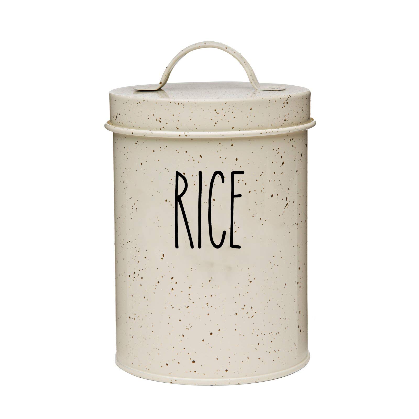 Farmhouse Style Rice Vinyl Sticker - Skinny Font Pantry Label for Kitchen Organization - 1.75