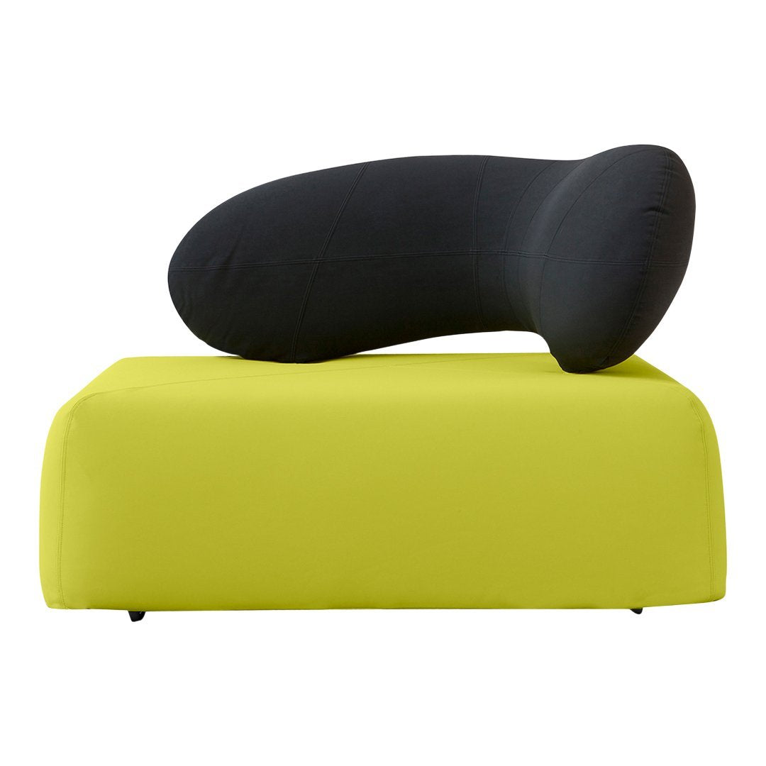 Konno Chat Chair - Modern Lounge Chairs with Softline Fabric for Living Room, Bedroom & Office - Comfortable Seating for Relaxing, Reading or Socializing