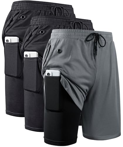 3 Pack Black / Black / Dark Grey