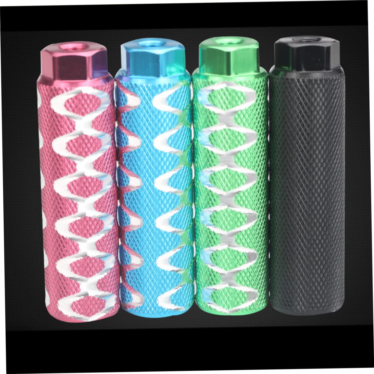 BESPORTBLE Bike Tailgate Pad - 1 Pair Mountain Bike Pegs & Grips for Secure Transport - Durable Bicycle Accessories for Skis, Snowboards & Outdoor Adventures