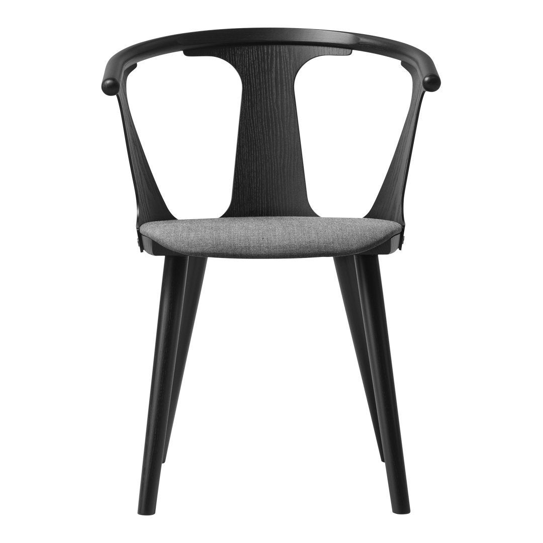 SK2 Modern Dining Chair with Upholstered Seat - Comfortable Kitchen & Dining Room Furniture for Home, Restaurant, and Office Use