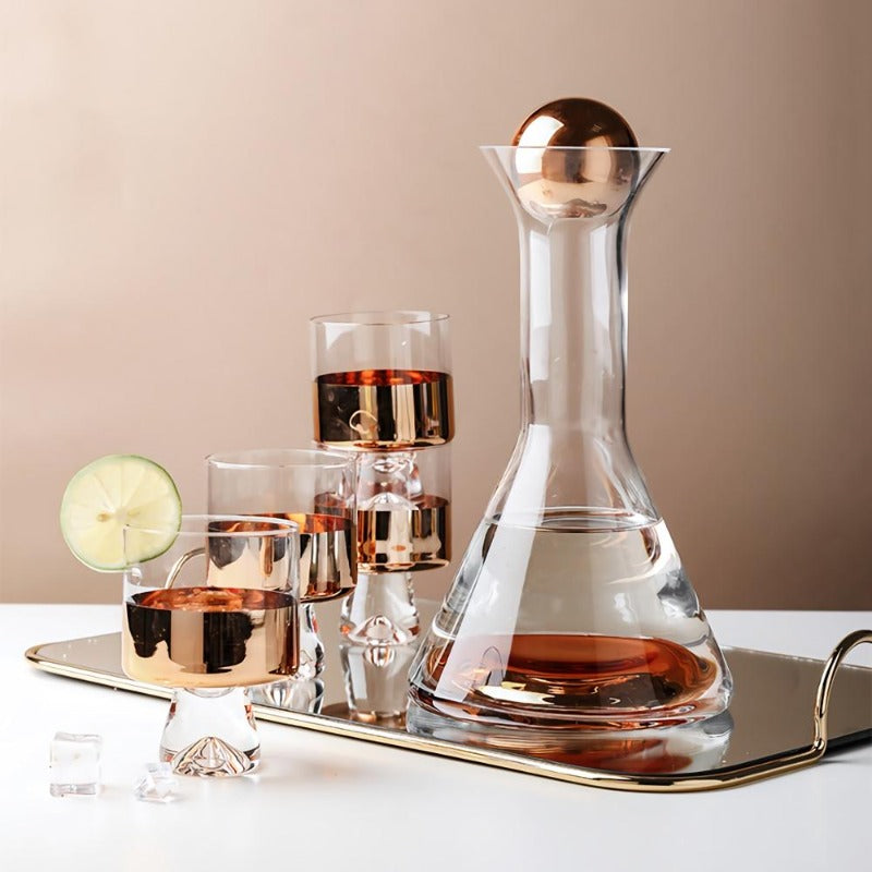 Premium Elegance Glassware Set - Crystal Clear Drinking Glasses for Wine, Cocktails & Water - Perfect for Dinner Parties, Weddings & Home Decor