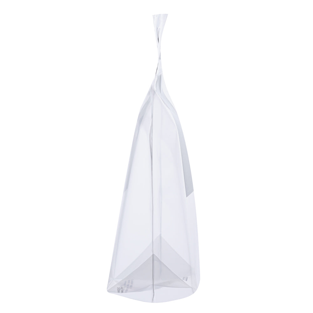 Clear Plastic Gusset Zipper Bags with Handles - 8.25