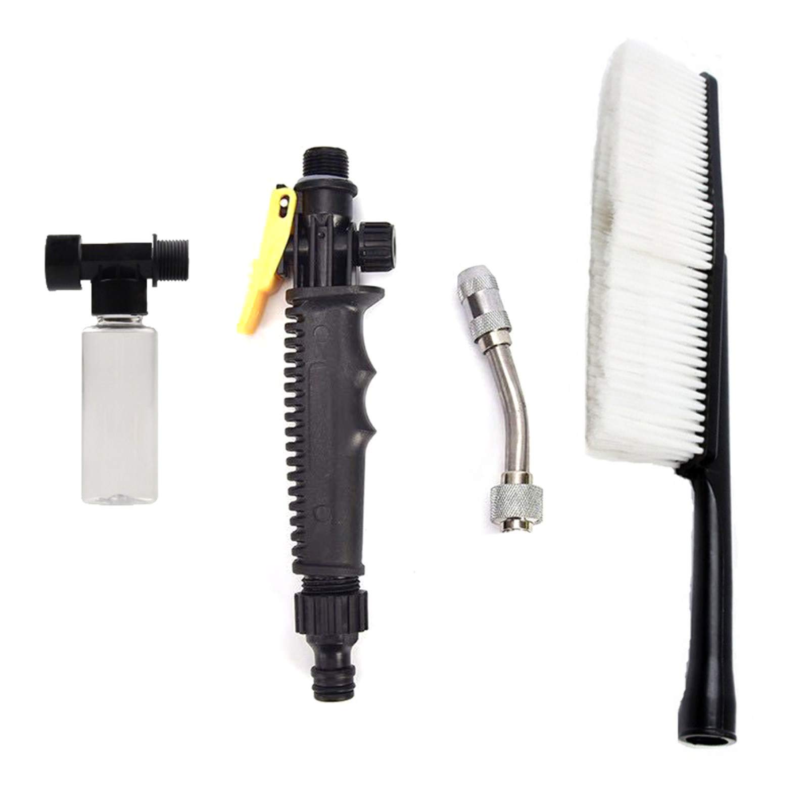 High Pressure Water Spray Nozzle - 30cm/48cm Adjustable Car Wash & Garden Cleaning Tool for Home, Outdoor, and Vehicle Maintenance