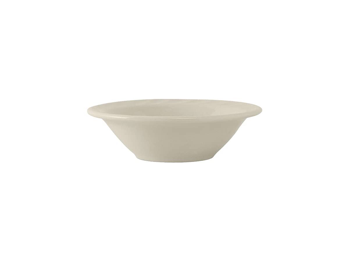 Premium Ceramic Grapefruit Bowls - 7.5oz Round Embossed Design | Microwave, Dishwasher & Oven Safe Vitrified Ceramic | Pack of 36 | Perfect for Restaurants, Hospitals & Healthcare Facilities