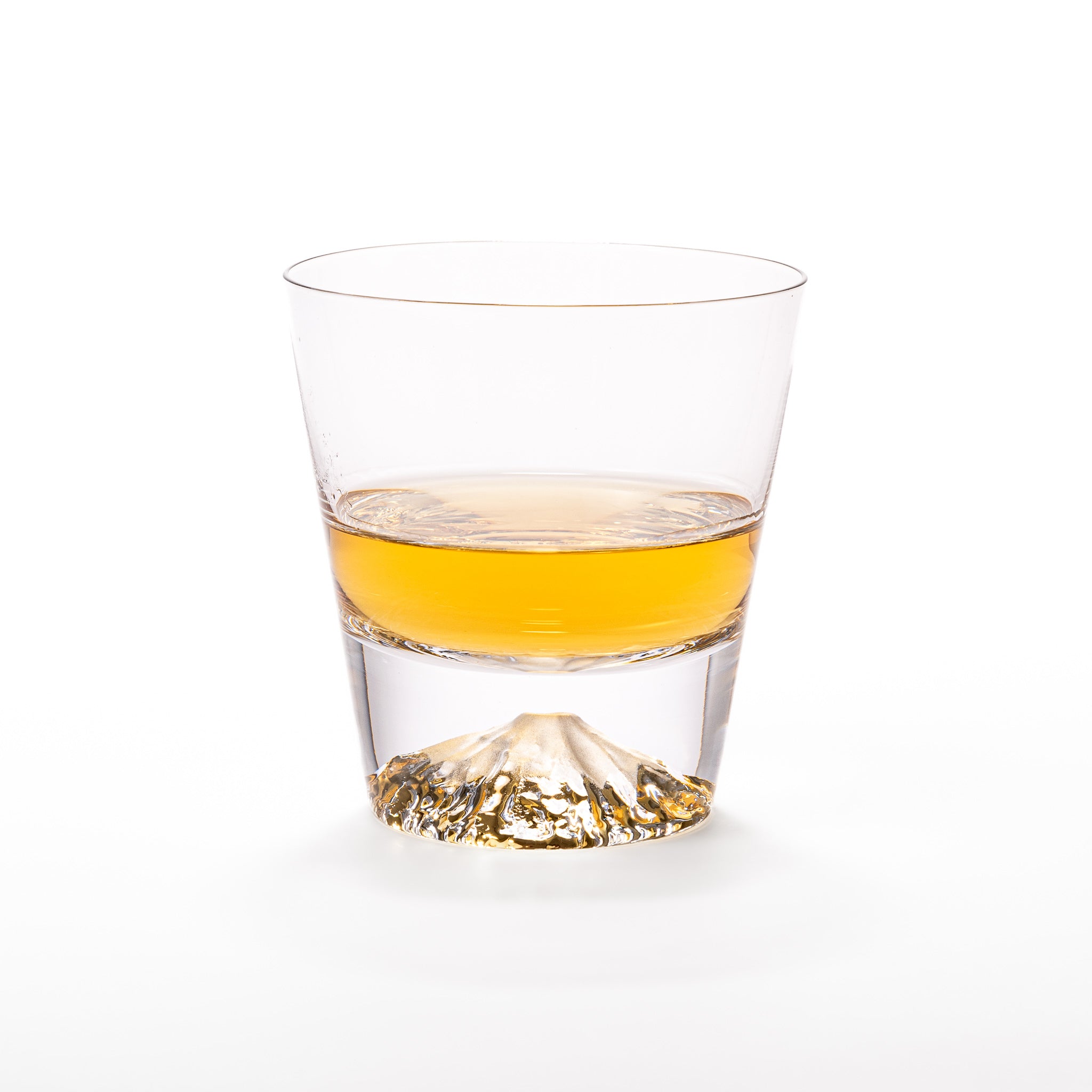 Tajima Mount Fuji Whiskey Glass Set of 2 - Japanese Style Rocks Glasses for Bourbon, Scotch & Cocktails - Perfect for Home Bar, Gifts & Japanese Culture Enthusiasts