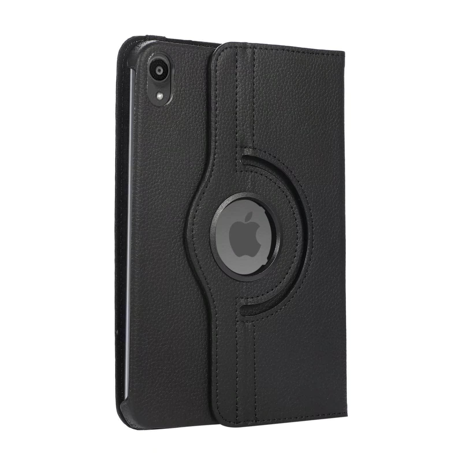 360° Rotating Smart Leather Case for iPad Mini 6 - Protective Cover with Stand for Work, Study & Entertainment