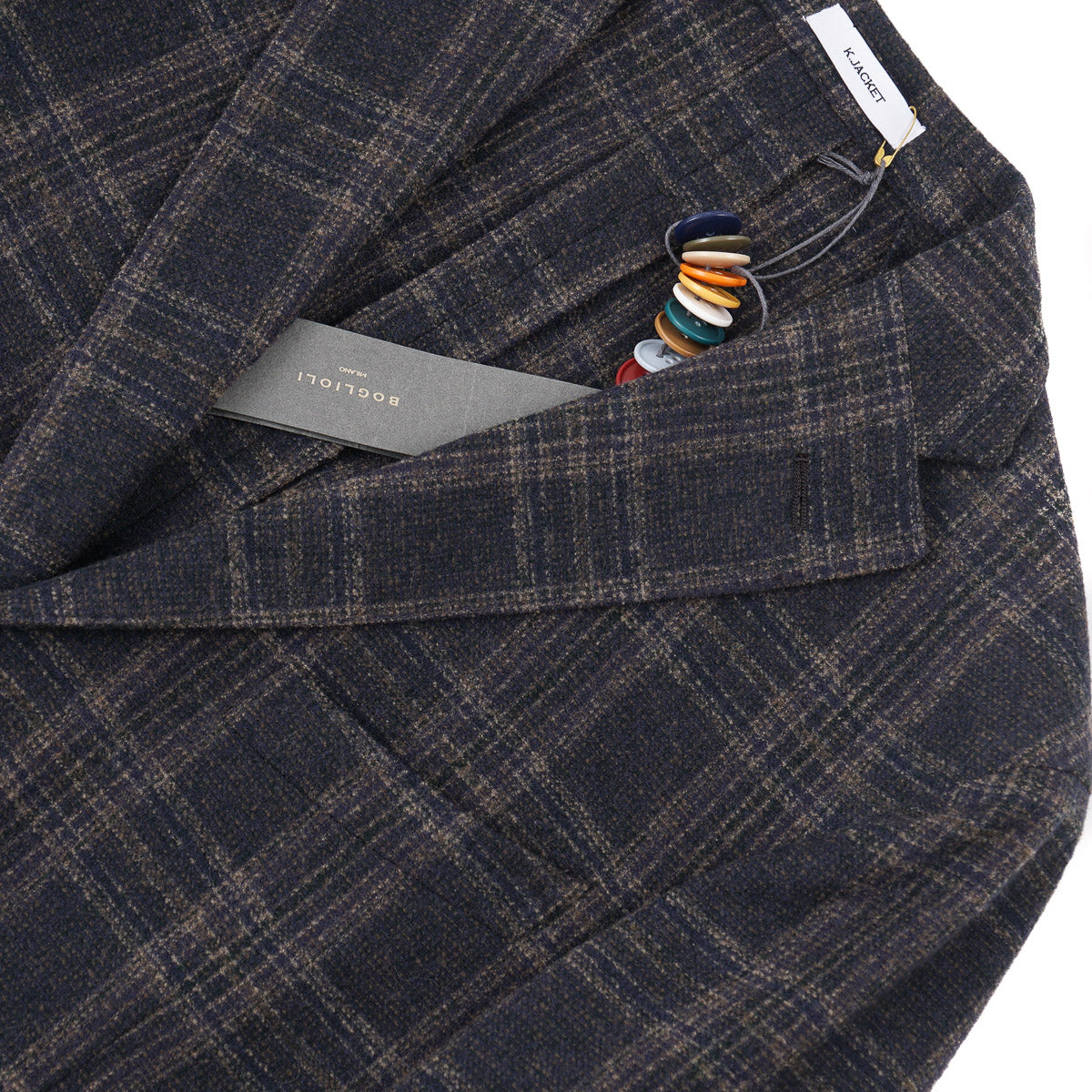 Boglioli Soft Woven Wool K Jacket for Men | Premium Italian Wool Blazer | Business Casual & Office Wear | Perfect for Work, Weddings & Formal Events