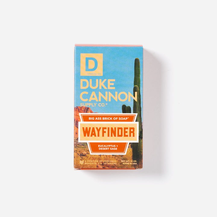 Wayfinder Big Ass Brick of Soap - Extra Large Handmade Bar Soap for Men & Women | Perfect for Camping, Travel & Outdoor Adventures