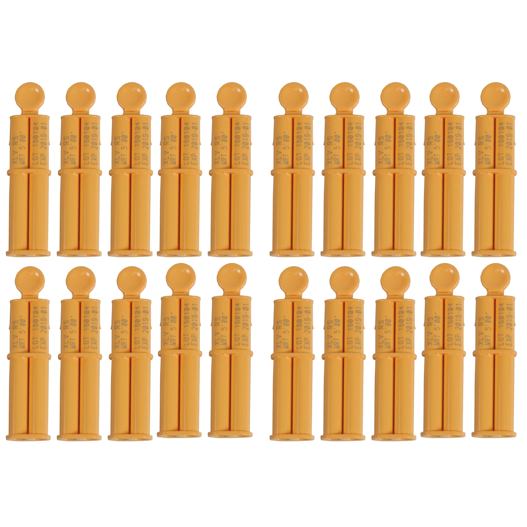 20 Pack Single Use Refill Cartridges for Printer - Compatible with HP, Epson, Canon Inkjet Printers - Perfect for Home Office, School & Small Business Printing Needs